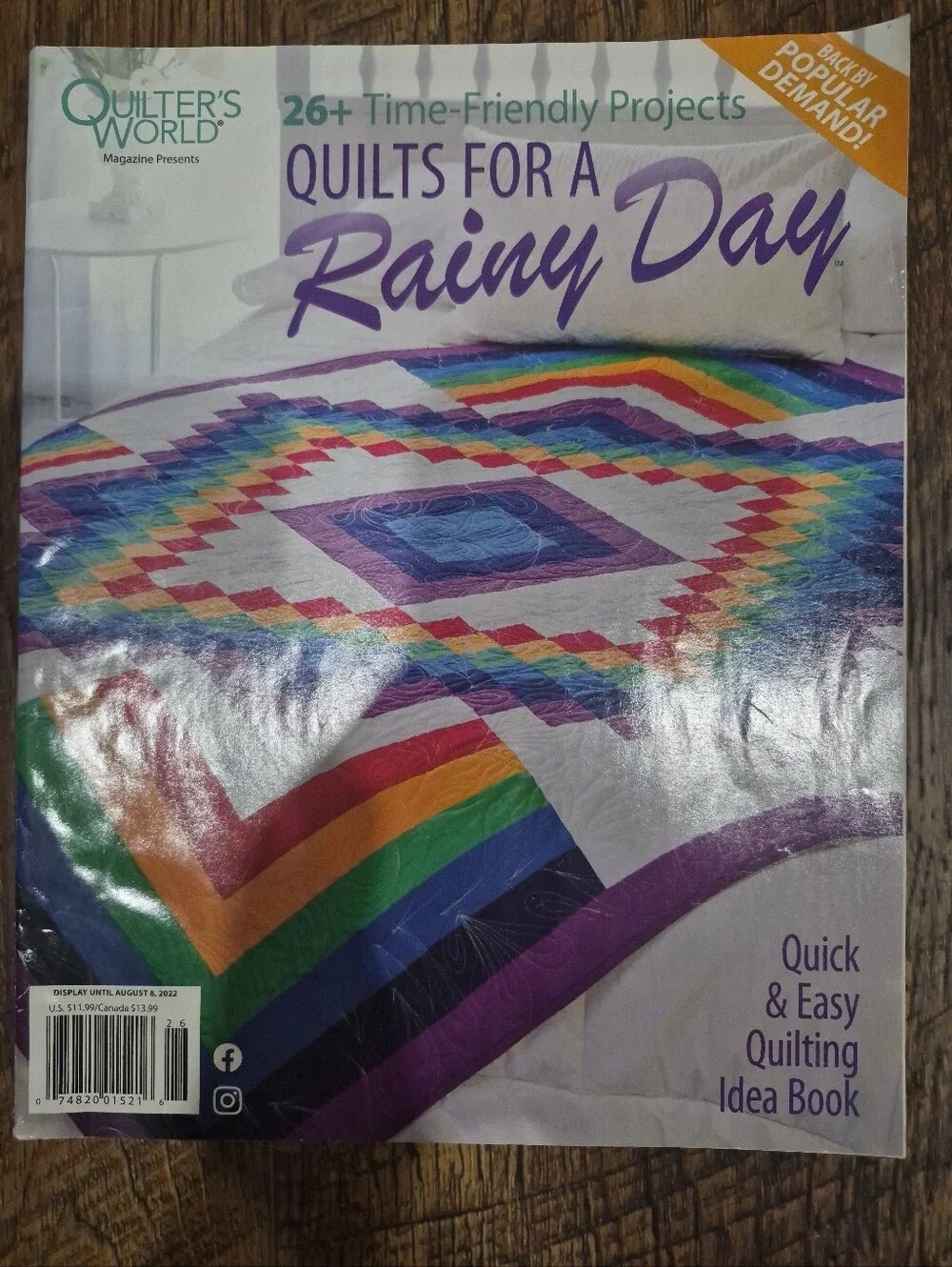 Lot of 9 Vintage Quilting Magazines Quilters World/Quiltmaker/Quilting W Pattern